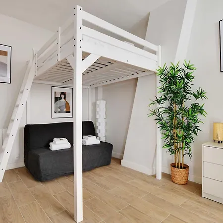 Studio With Garden - 4p - Canal St Martin Appartamento