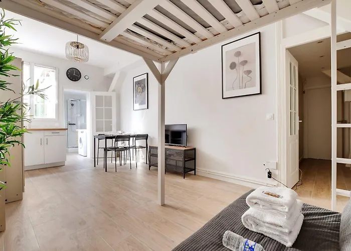 Studio With Garden - 4p - Canal St Martin Apartman