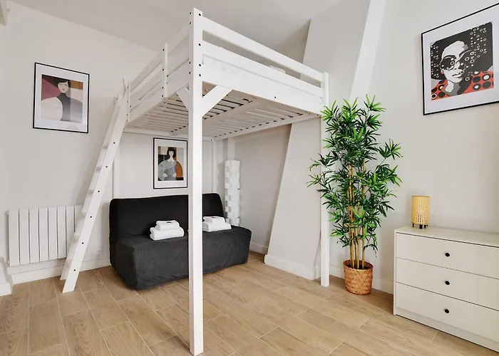 Studio With Garden - 4p - Canal St Martin Apartman